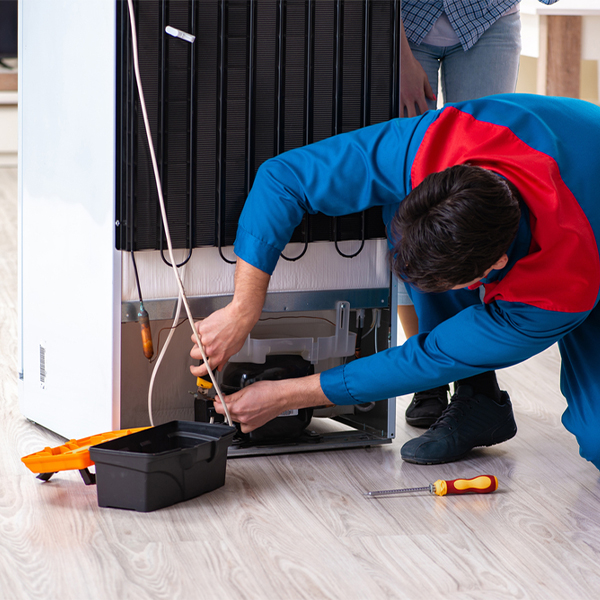 how much do you charge for refrigerator repair services in Hitterdal MN